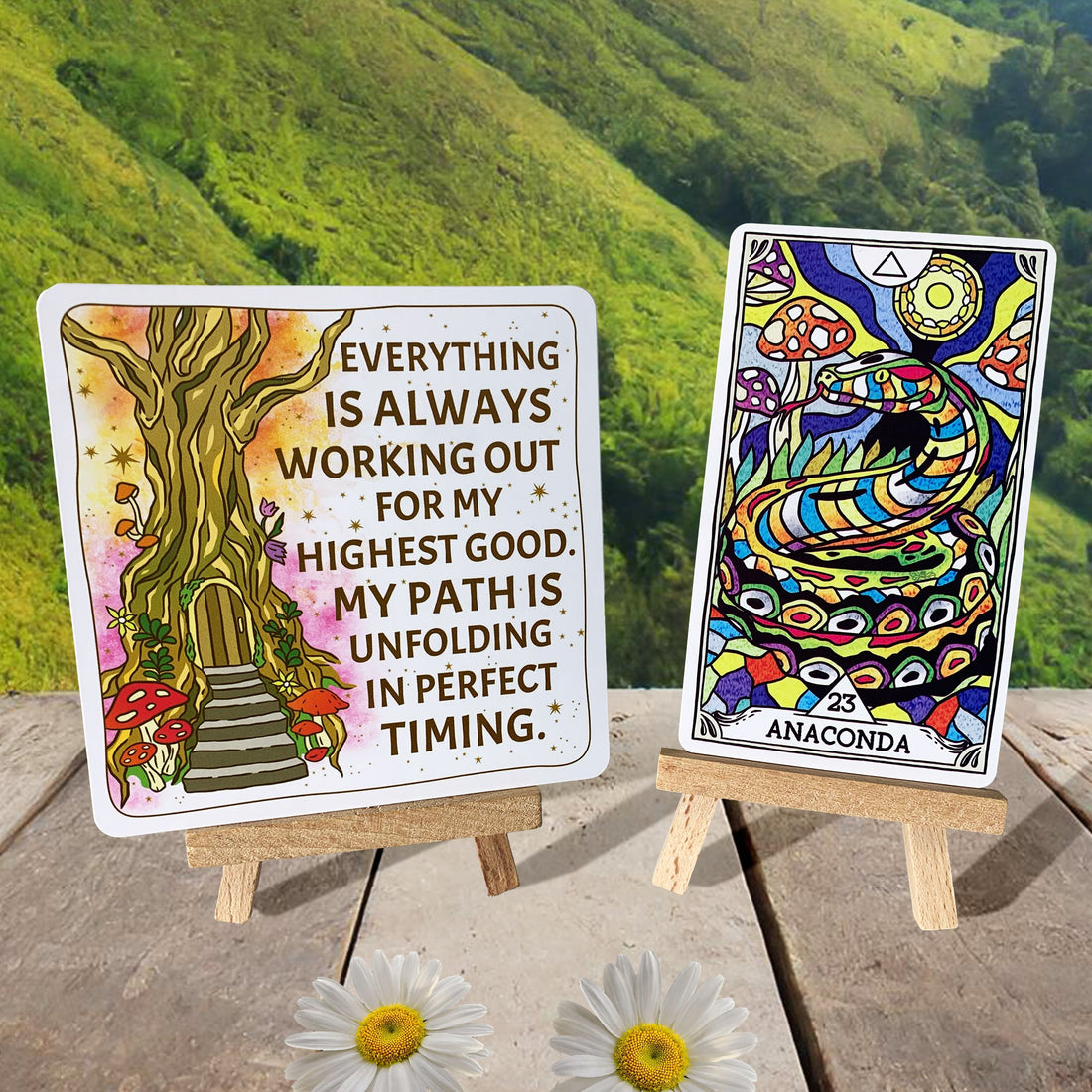affirmation cards for meditation