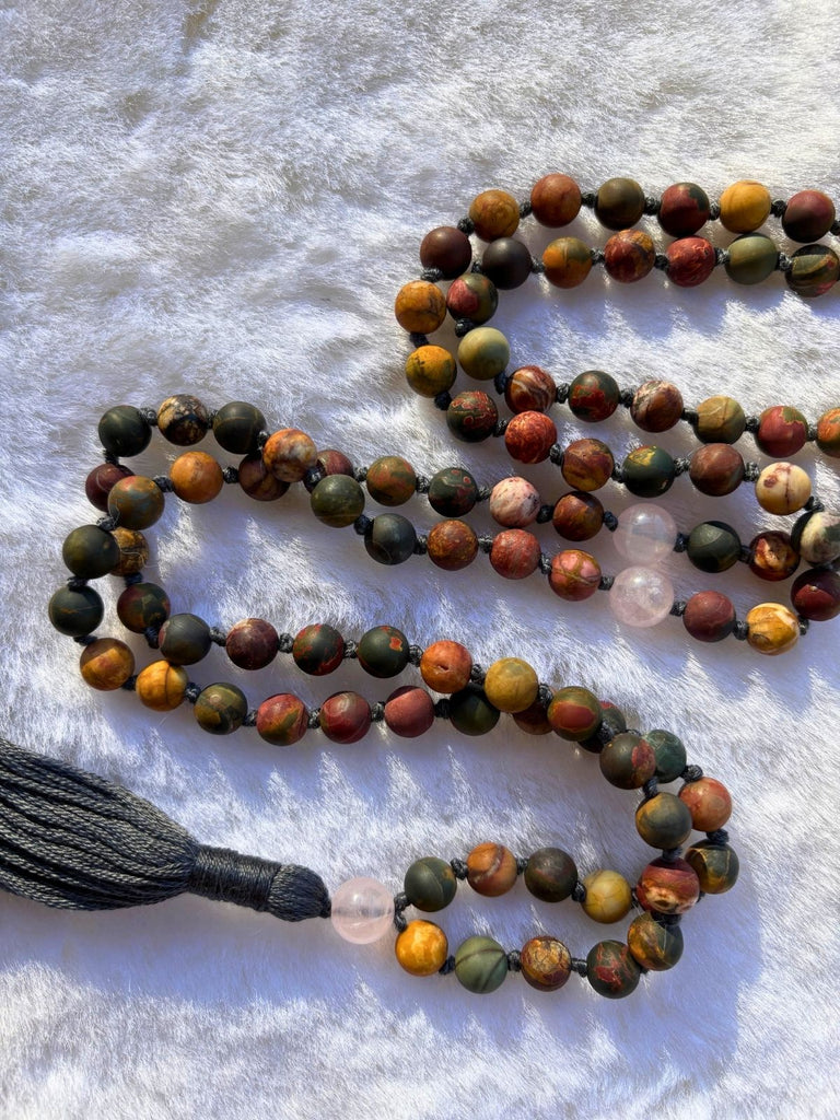 The Forest Moon Mala (1 of 1) + Beasties Oracle Deck
