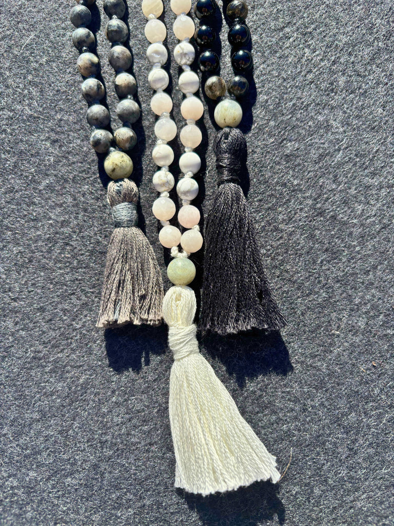 Black Tibetan Mala + Eigengrau Oracle Deck (1 of 1)