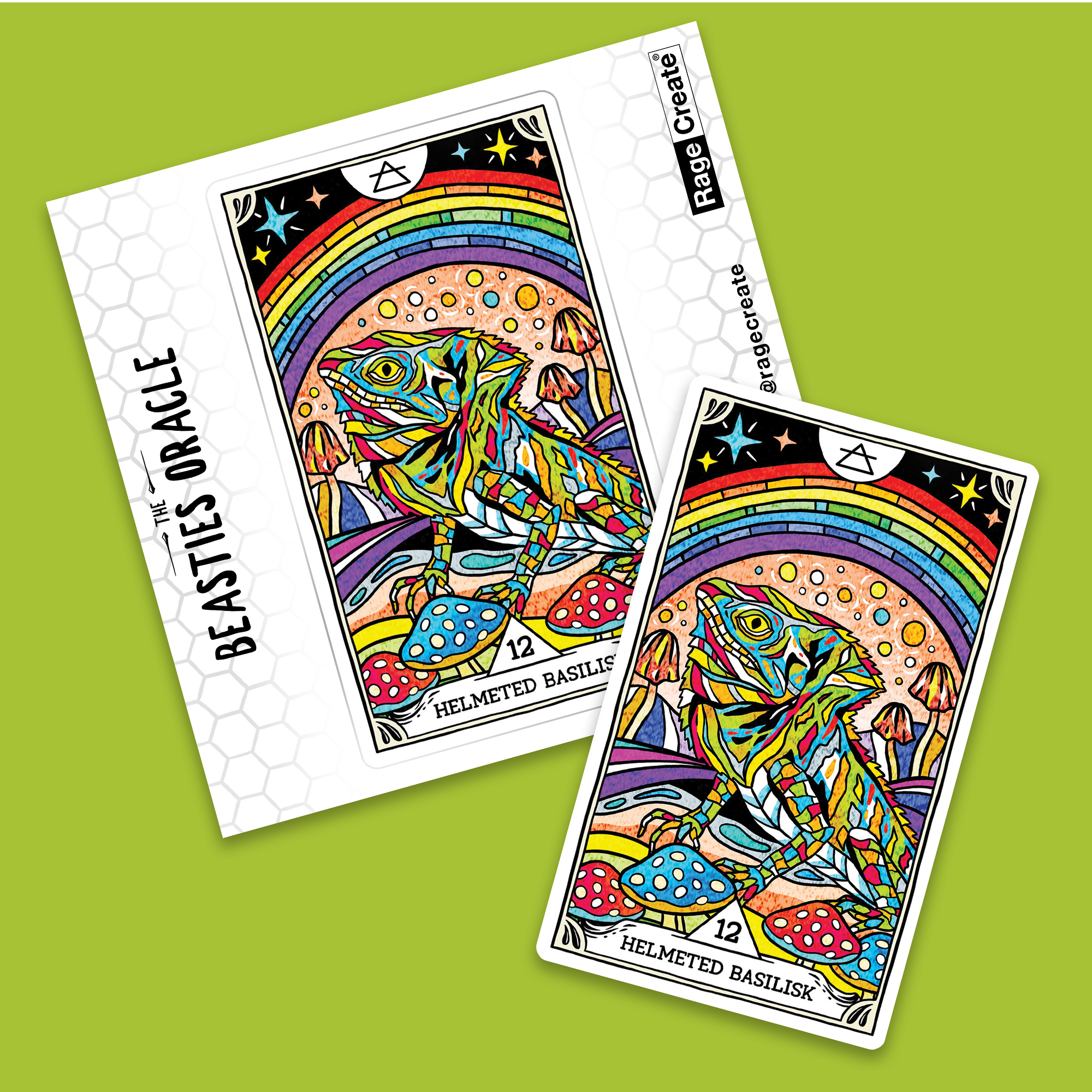 Beasties Oracle Stickers 3-Pack (Trippy Edition)