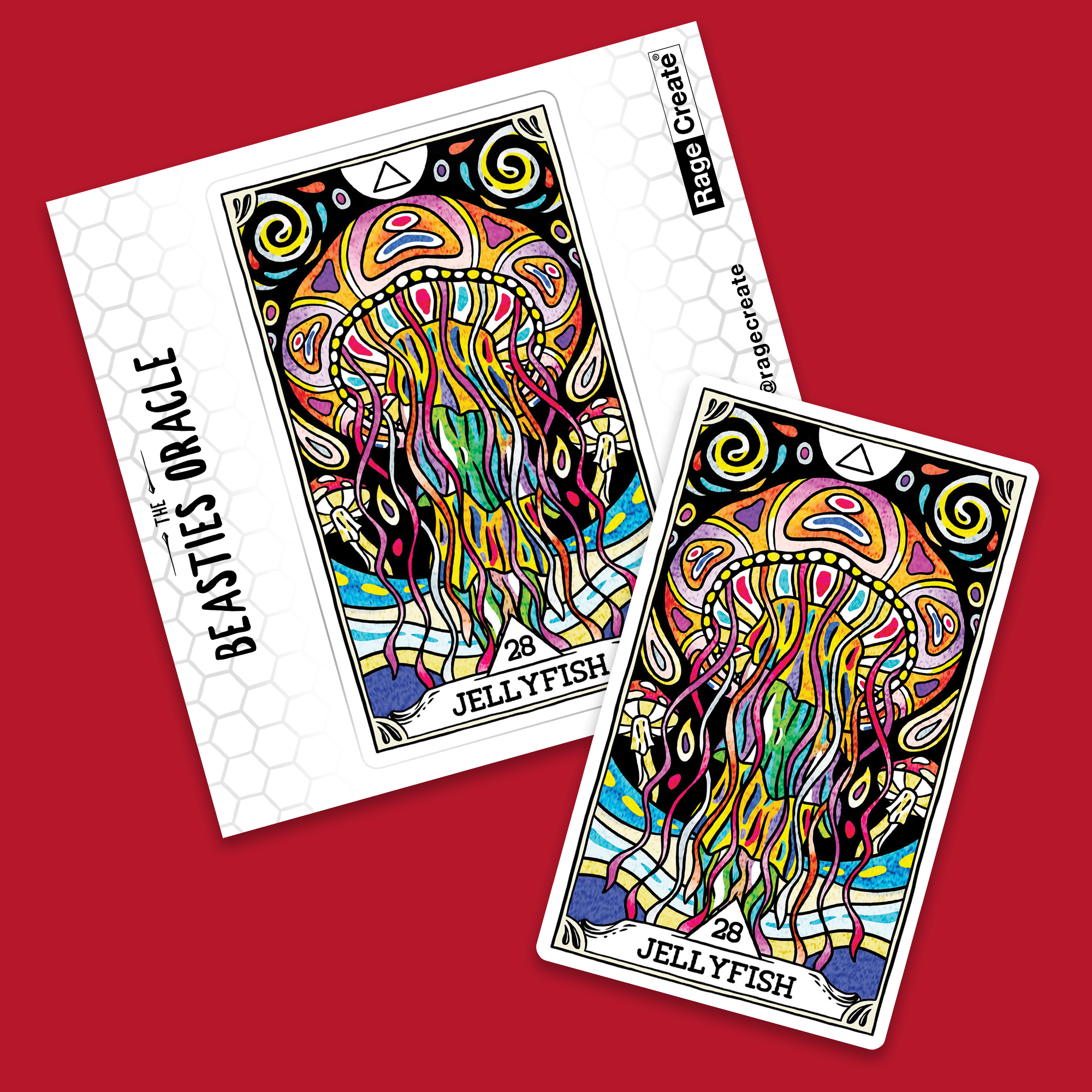 Beasties Oracle Stickers 3-Pack (Trippy Edition)