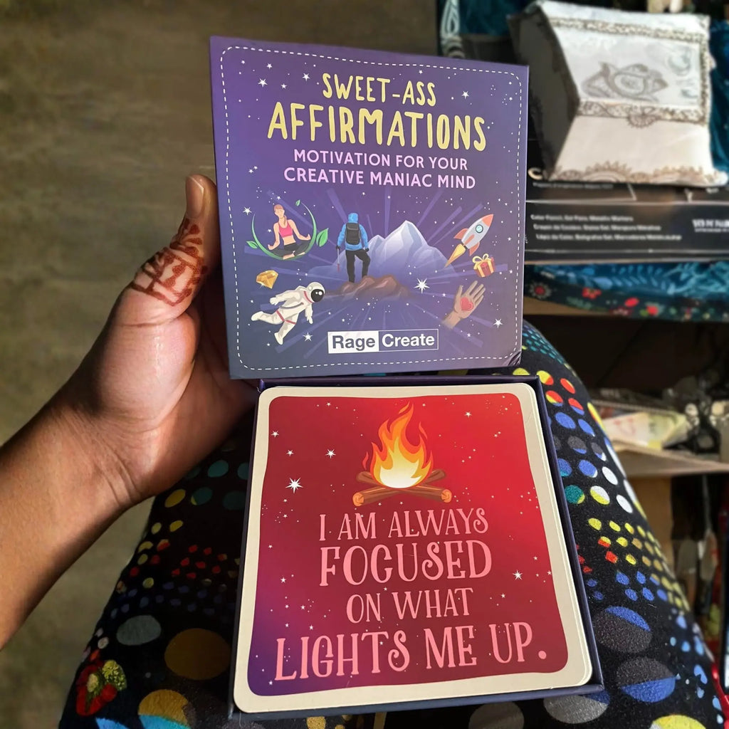 Slay Gift-Giving Anxiety: Complete Sweet-Ass Affirmations Collection + Free Desktop Calendar