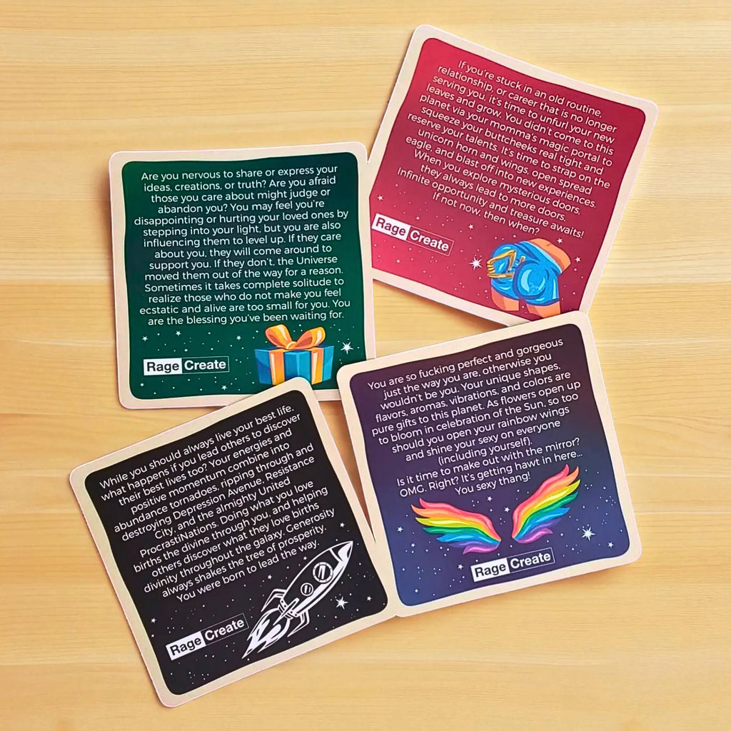 Slay Gift-Giving Anxiety: Complete Sweet-Ass Affirmations Collection + Free Desktop Calendar
