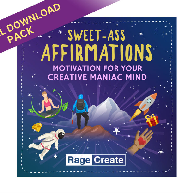 Sweet-Ass Affirmations Digital Deck Pack